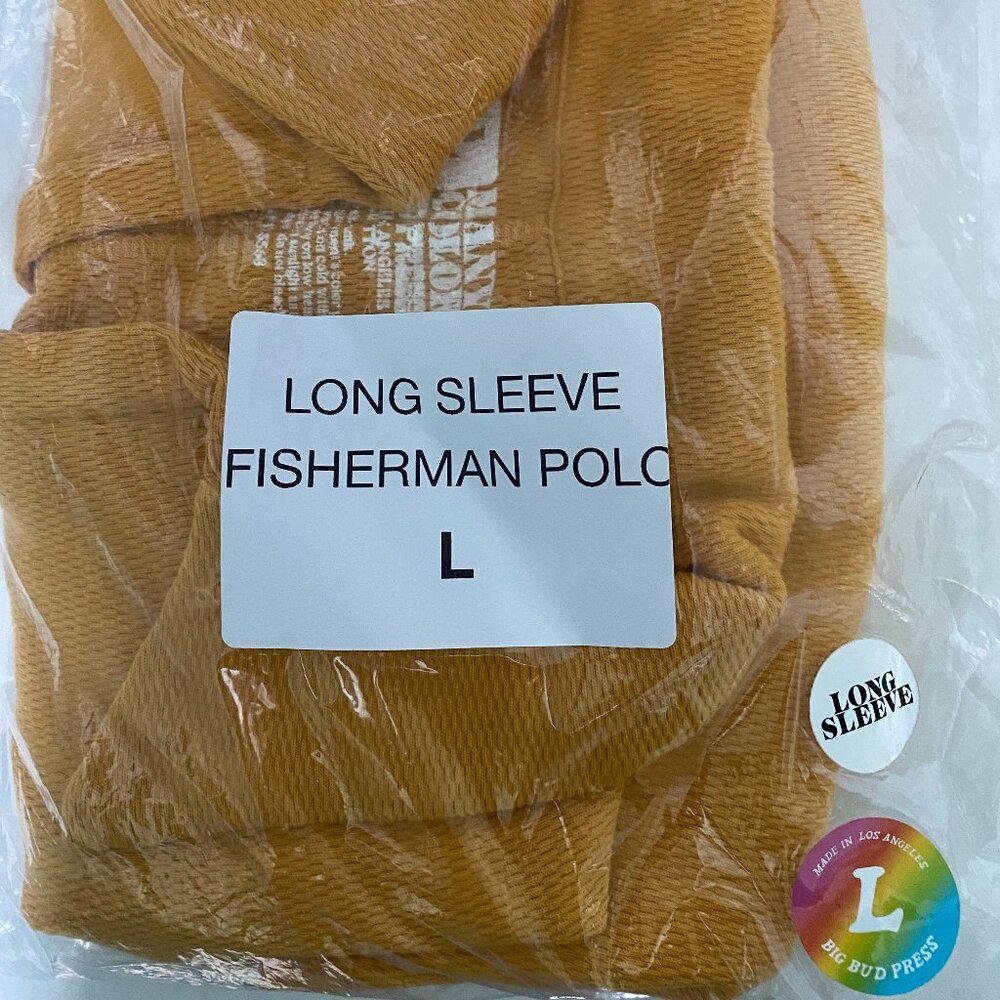 Big Bud Press Long Sleeve Fisherman Polo